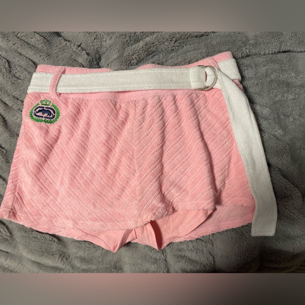 VINTAGE TERRYCLOTH MINI SKORT